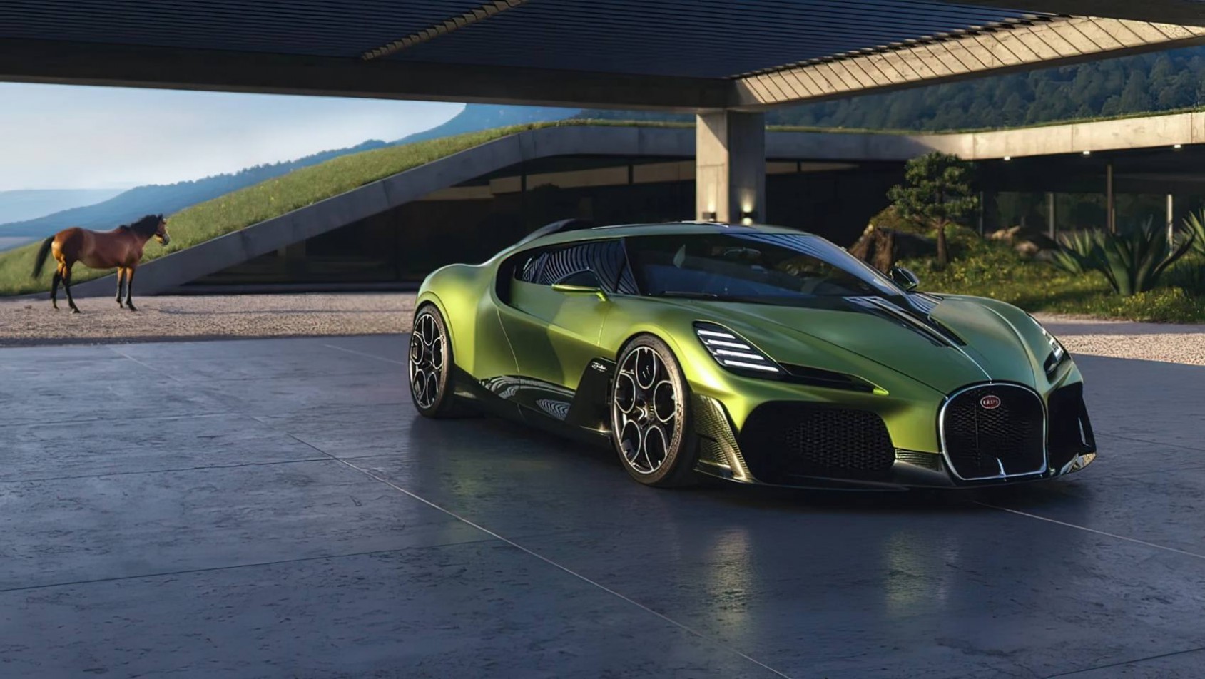 Bugatti Brouillard przód