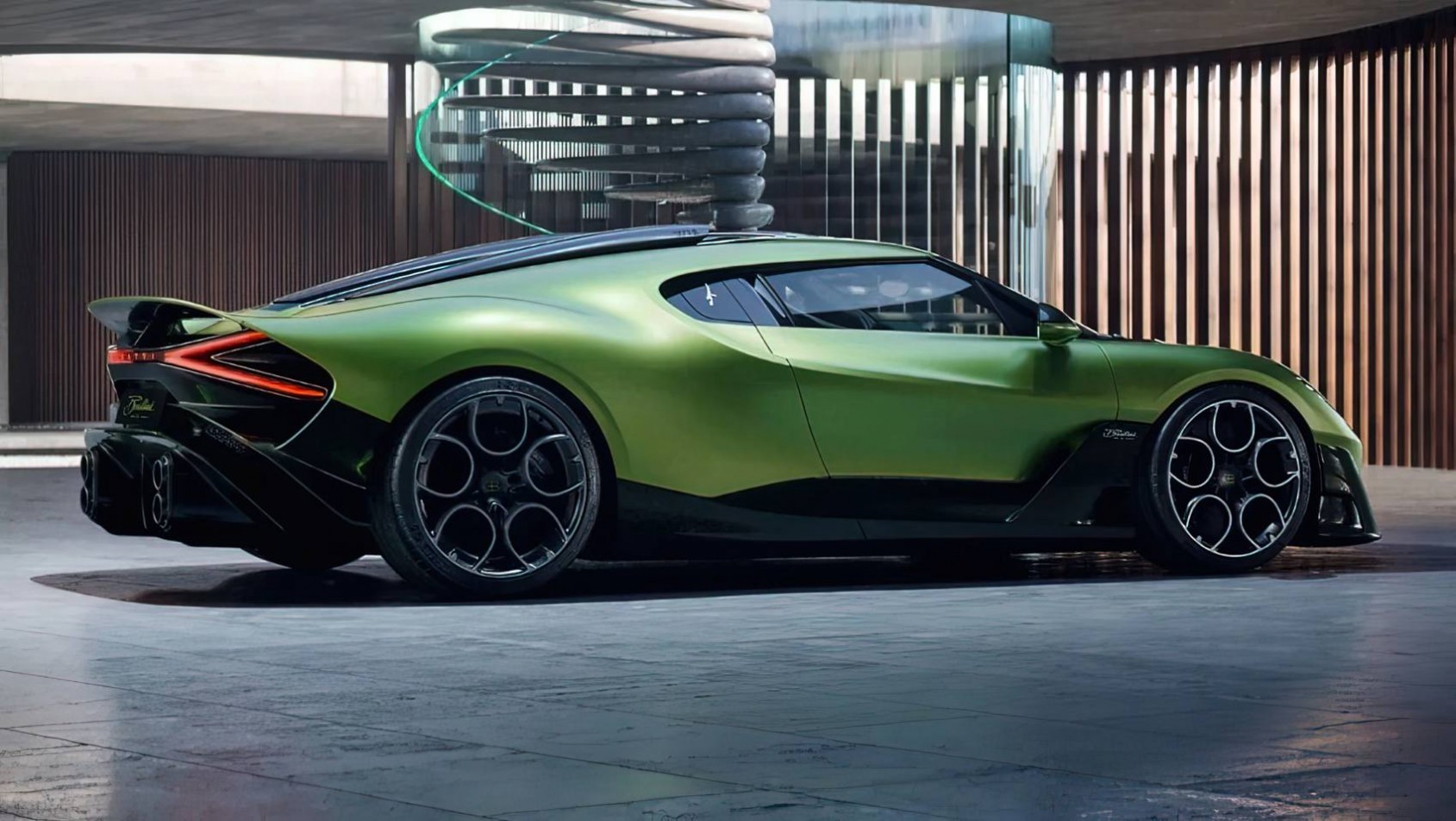 Bugatti Brouillard wykończenie nadwozia