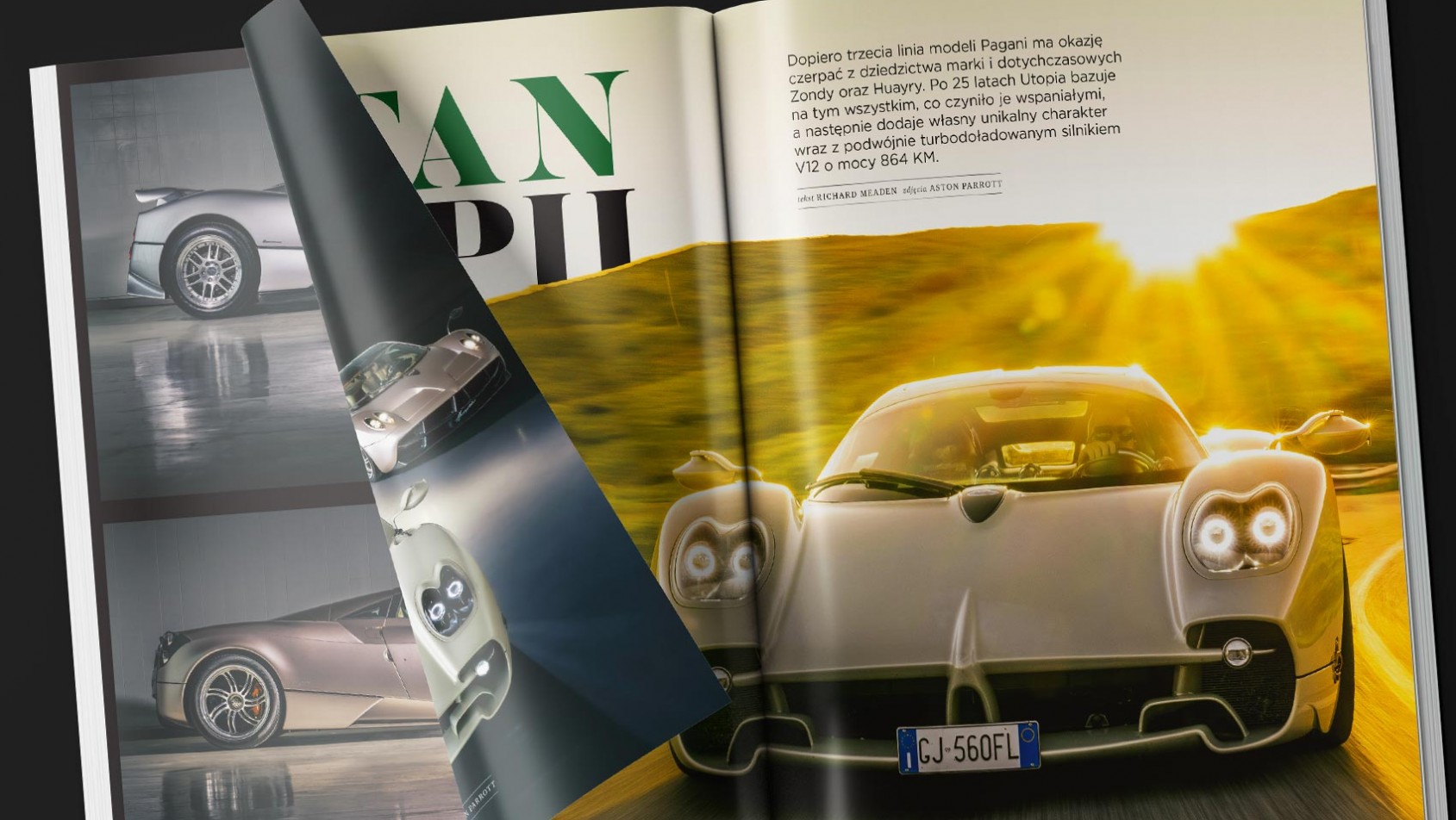 Pagani w EVO Magazine