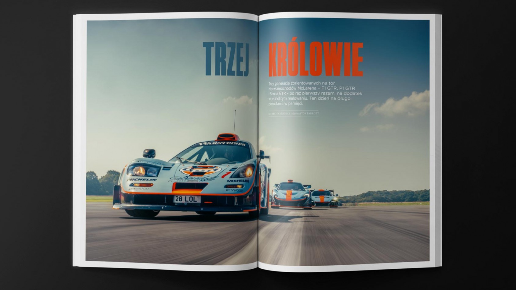 Test - Mclaren F1 GTR, P1 GTR i Senna GTR