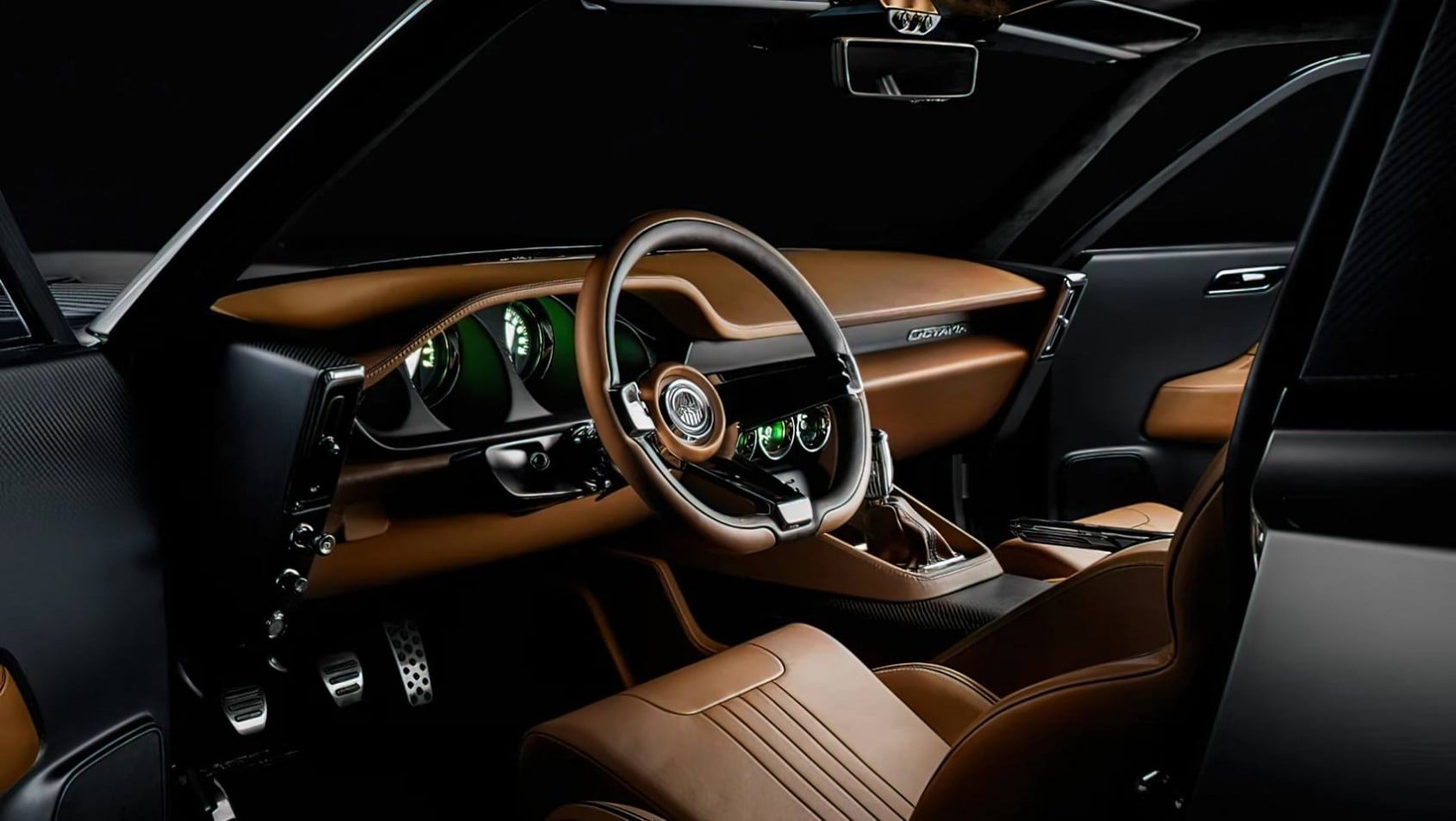 Aston Martin DBS Ringbrothers Octavia wnętrze