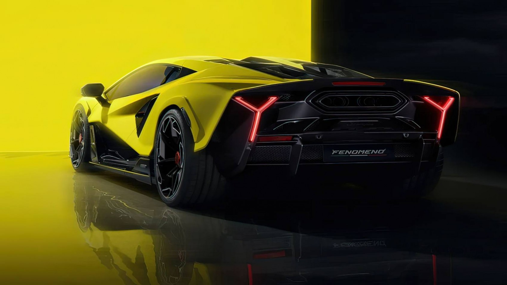 Lamborghini Fenomeno design tył