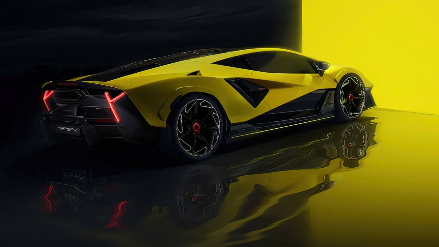 Lamborghini Fenomeno tył – limitowany supersamochód V12