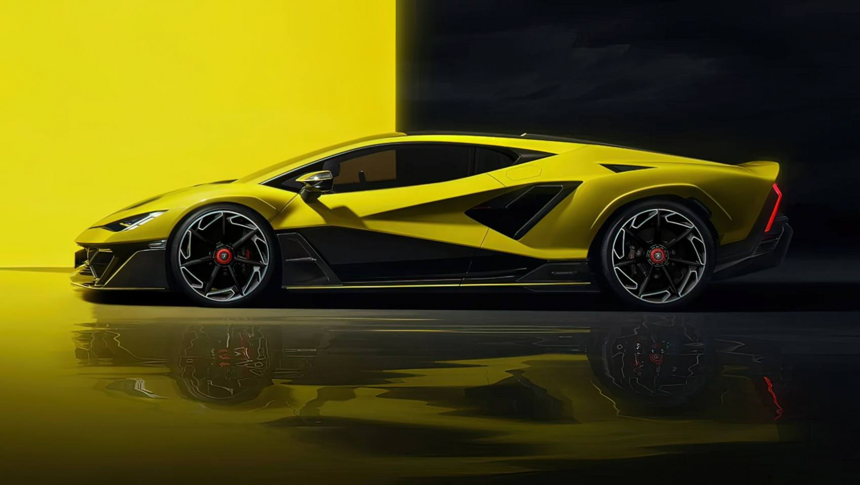 Lamborghini Fenomeno linia boczna
