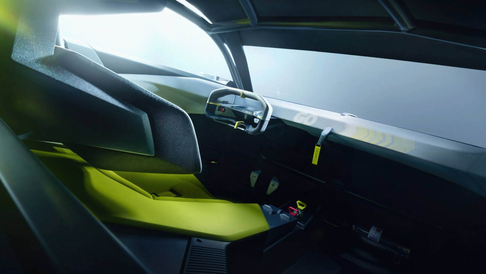 Opel Corsa GSE Vision Gran Turismo wnętrze