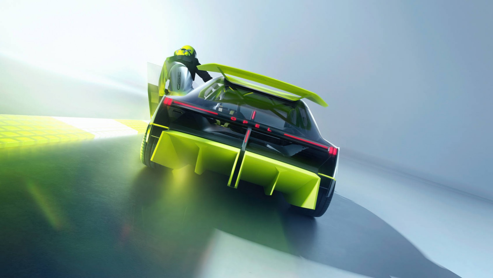 Opel Corsa GSE Vision Gran Turismo dyfuzor