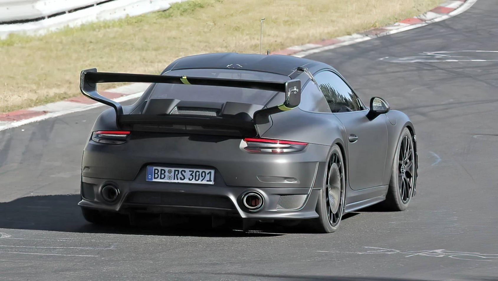 Porsche 911 Flachbau skrzydło