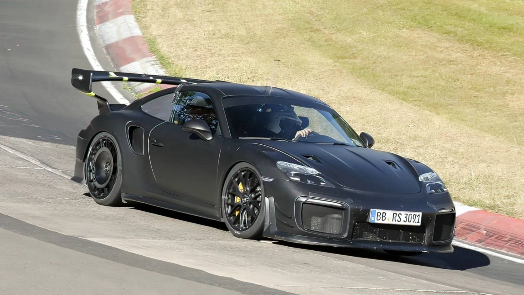 Porsche 911 Flachbau kamuflaż