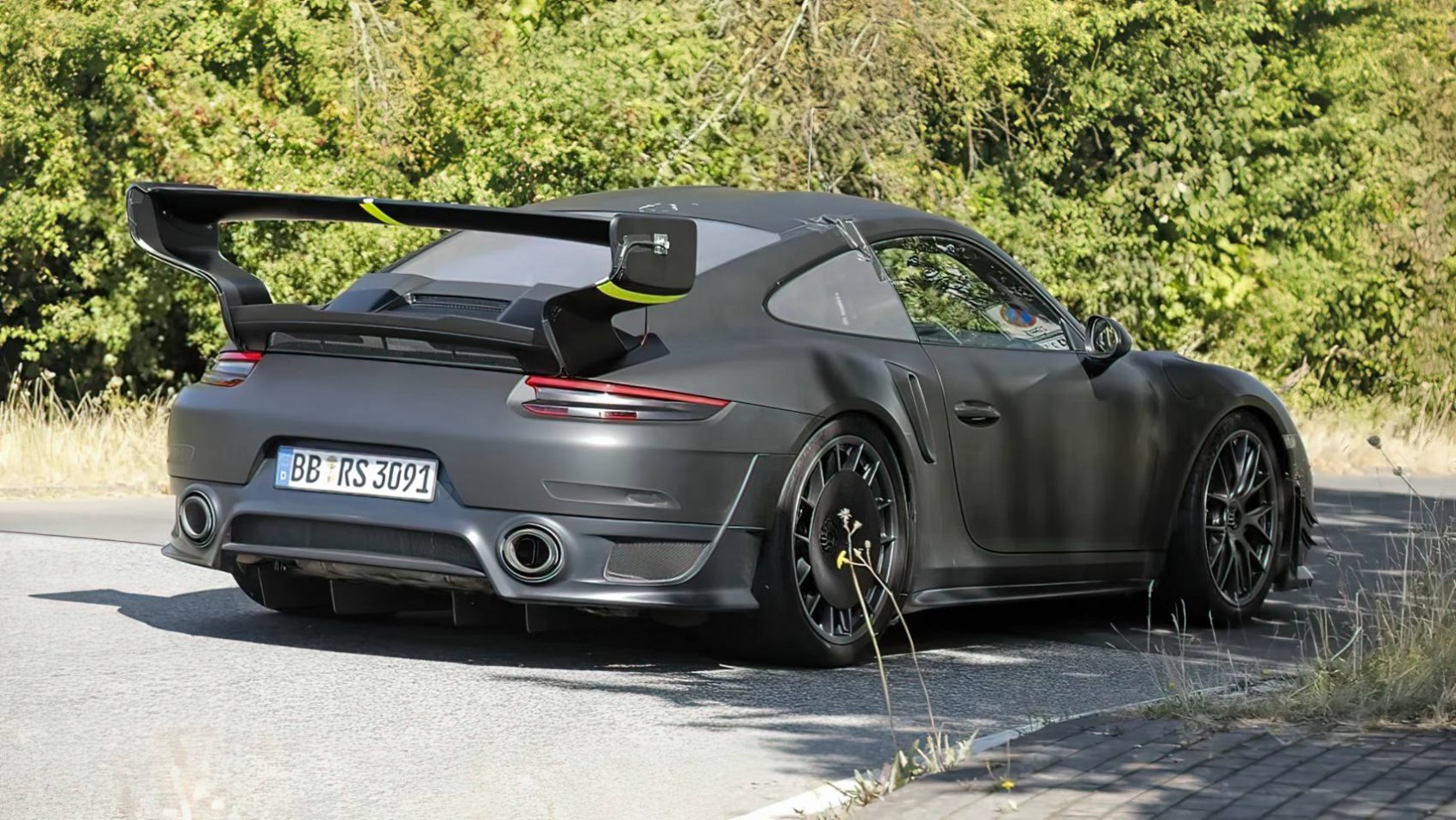 Porsche 911 Flachbau tył