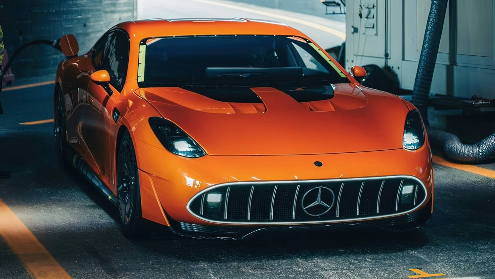 Mercedes-AMG GT XX  Nardo ładowanie