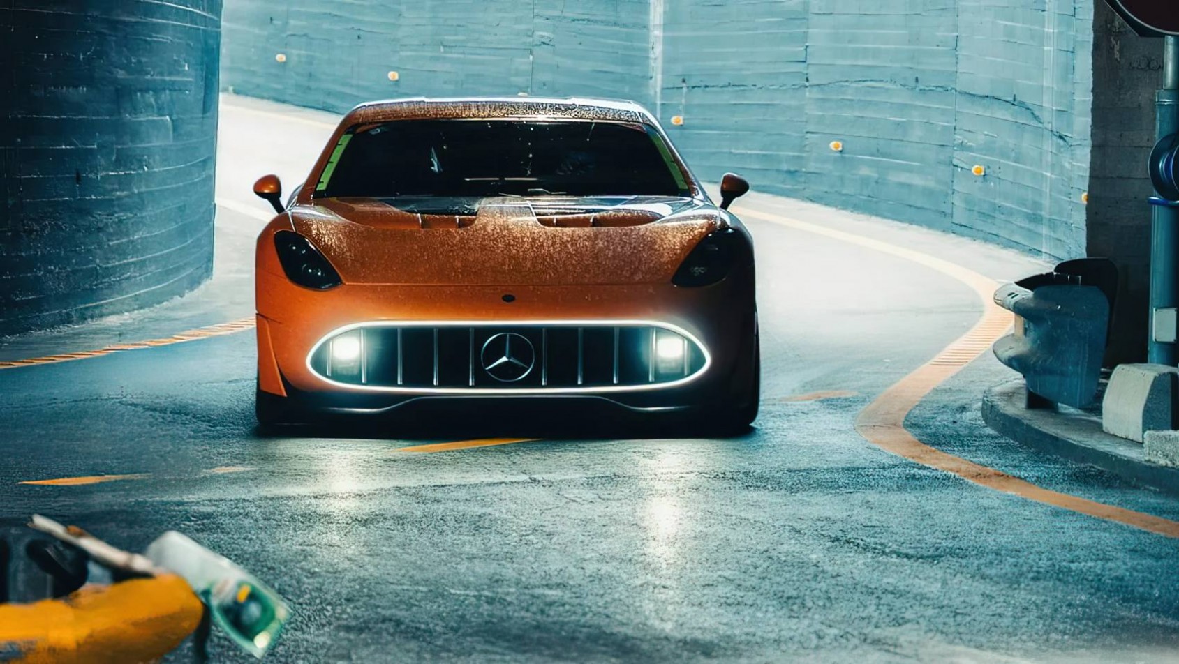 Mercedes-AMG GT XX ładowanie