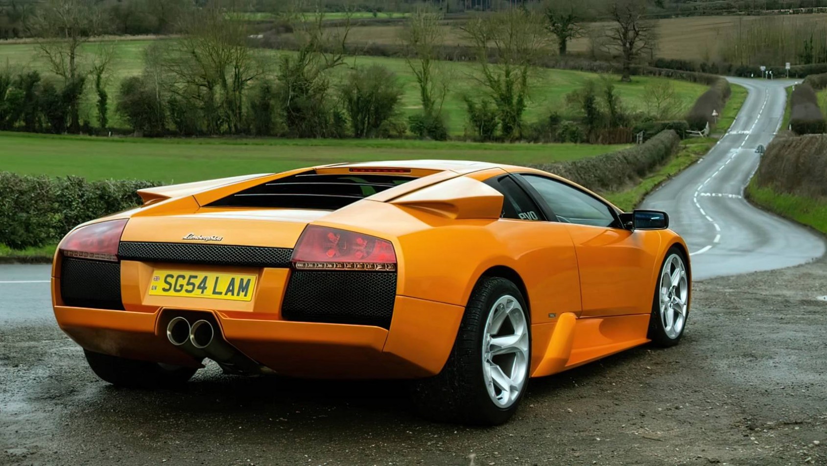 Lamborghini Murcielago LP640 design tył