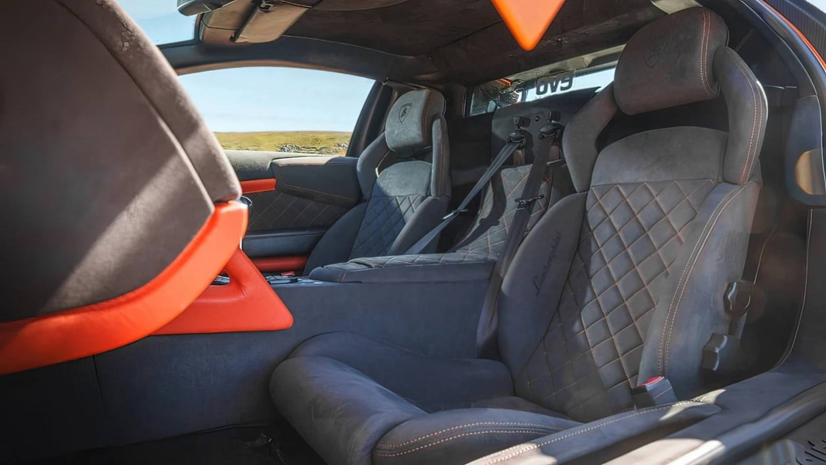 Lamborghini Murcielago LP640 wnętrze