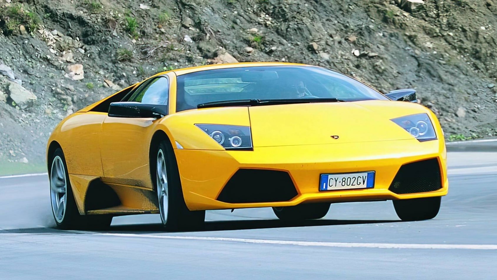 Lamborghini Murciélago drift