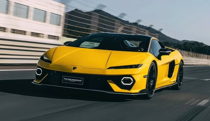 Lamborghini Temerario Lamborghini Temerario test torowy