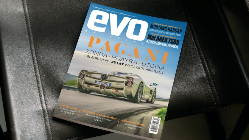 17. wydanie EVO Magazine z Pagani na okładce