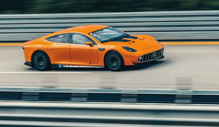 Mercedes-AMG GT XX rekord dystansu