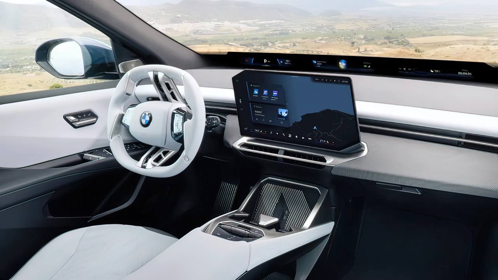 BMW iX3 2026 kokpit