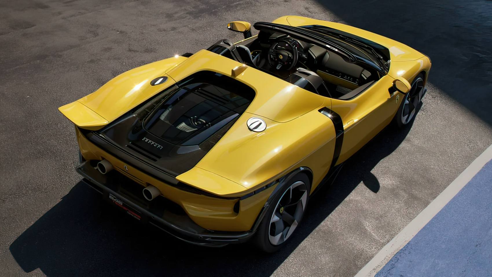 Ferrari 849 Testarossa Spider design tył