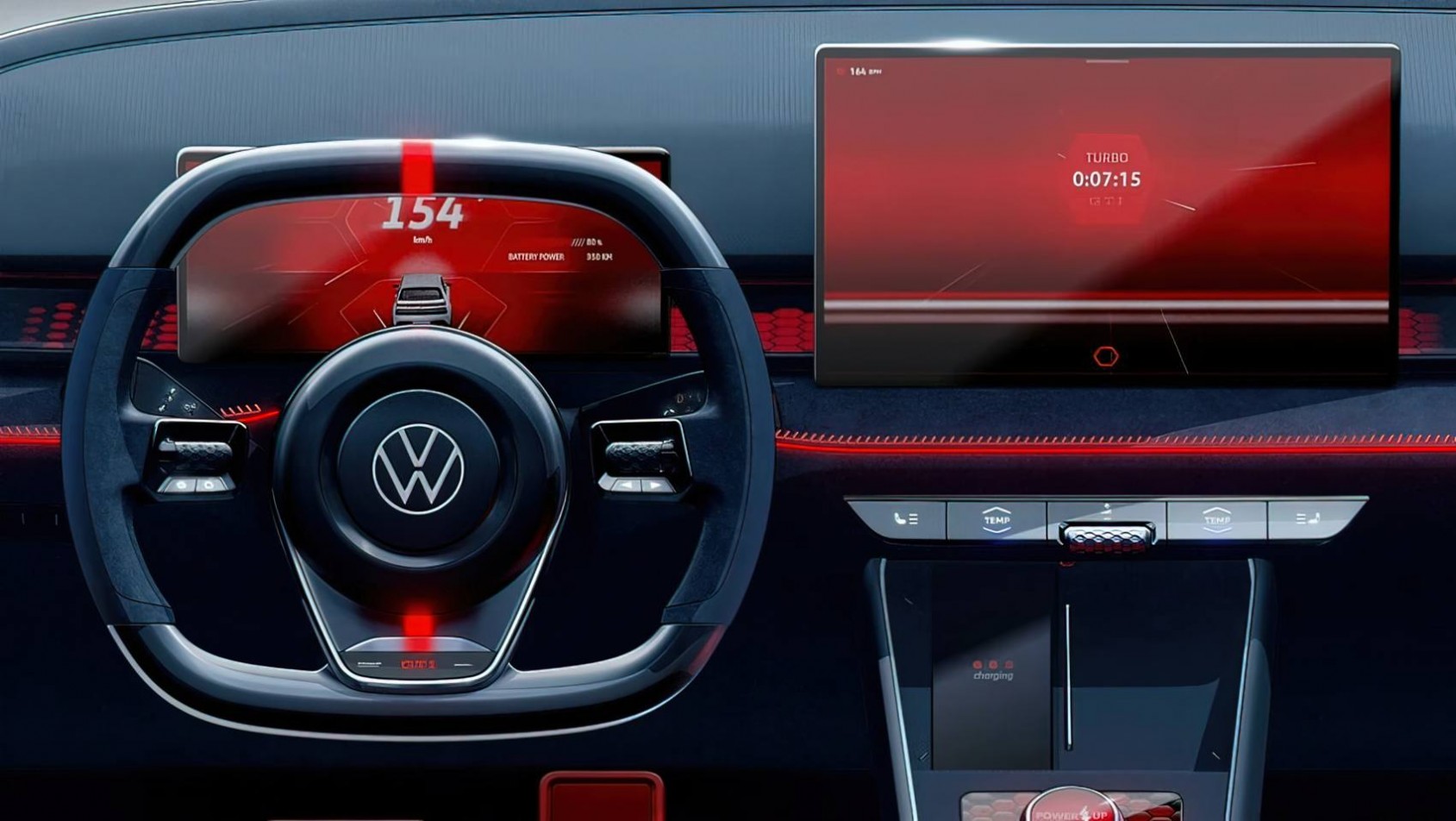 Volkswagen ID.GTI Concept wnętrze