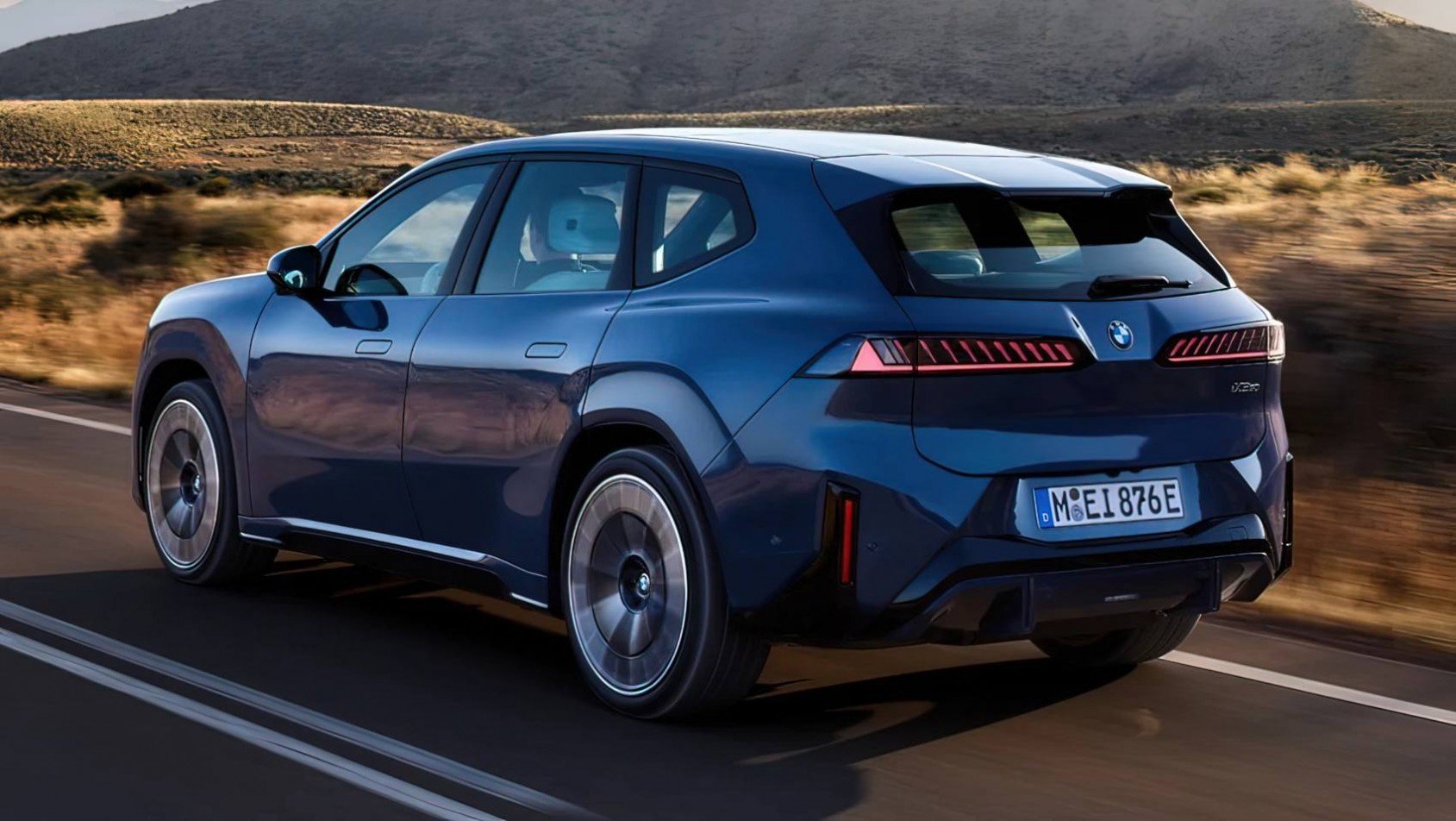 BMW iX3 2026 design tył