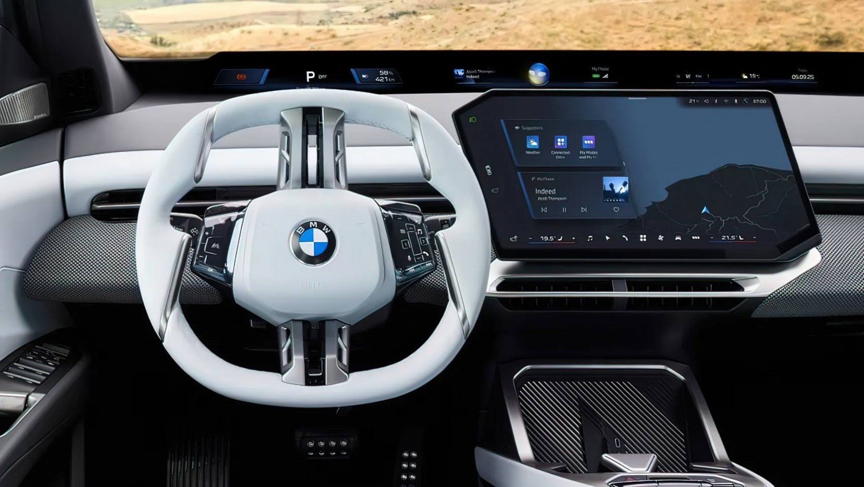 2026 BMW iX3 kierownica