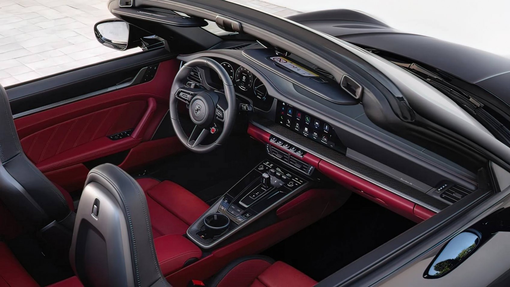 2026 Porsche 911 Turbo S Cabriolet wnętrze
