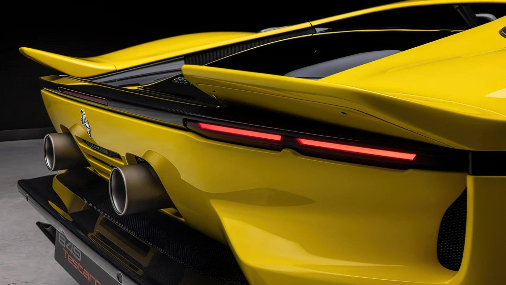 Ferrari 849 Testarossa skrzydło