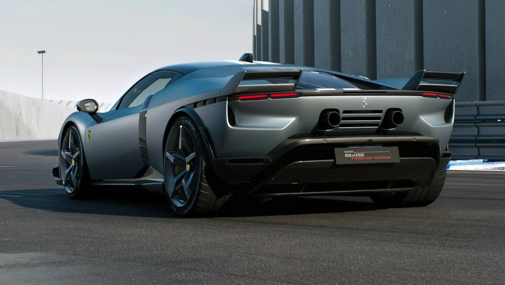 Ferrari 849 Testarossa wydech