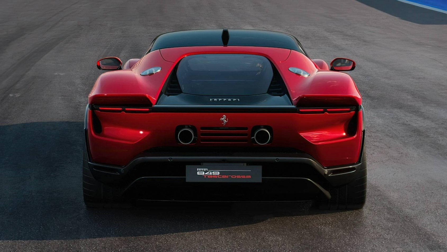 Ferrari 849 Testarossa tył