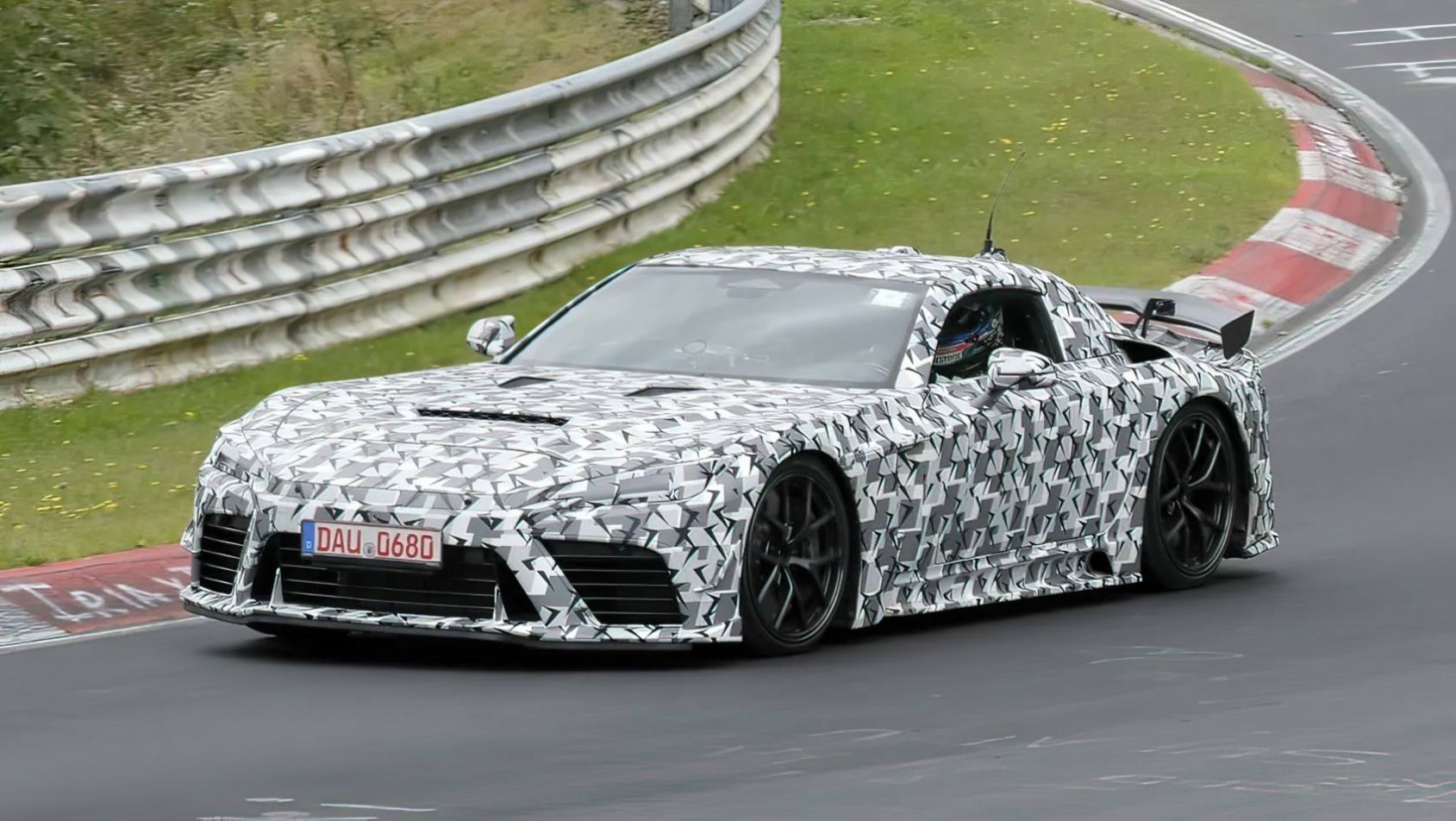 Toyota GT podczas testów