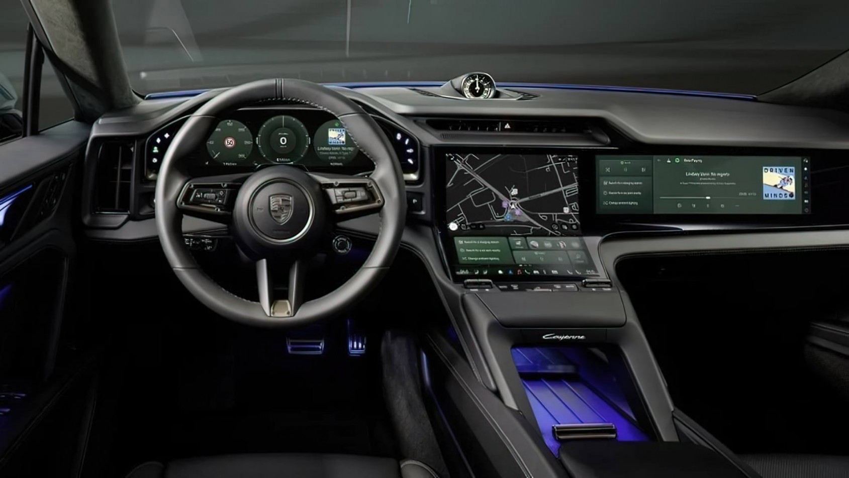 2026 Porsche Cayenne EV wnętrze