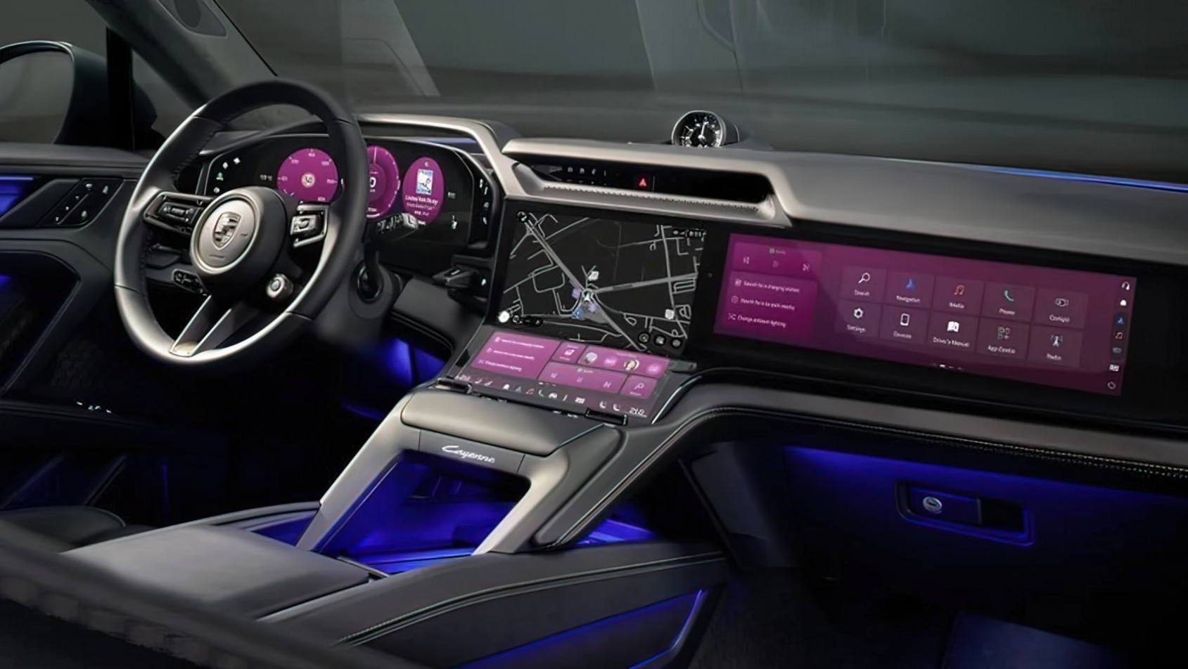 2026 Porsche Cayenne wnętrze oficjalnie