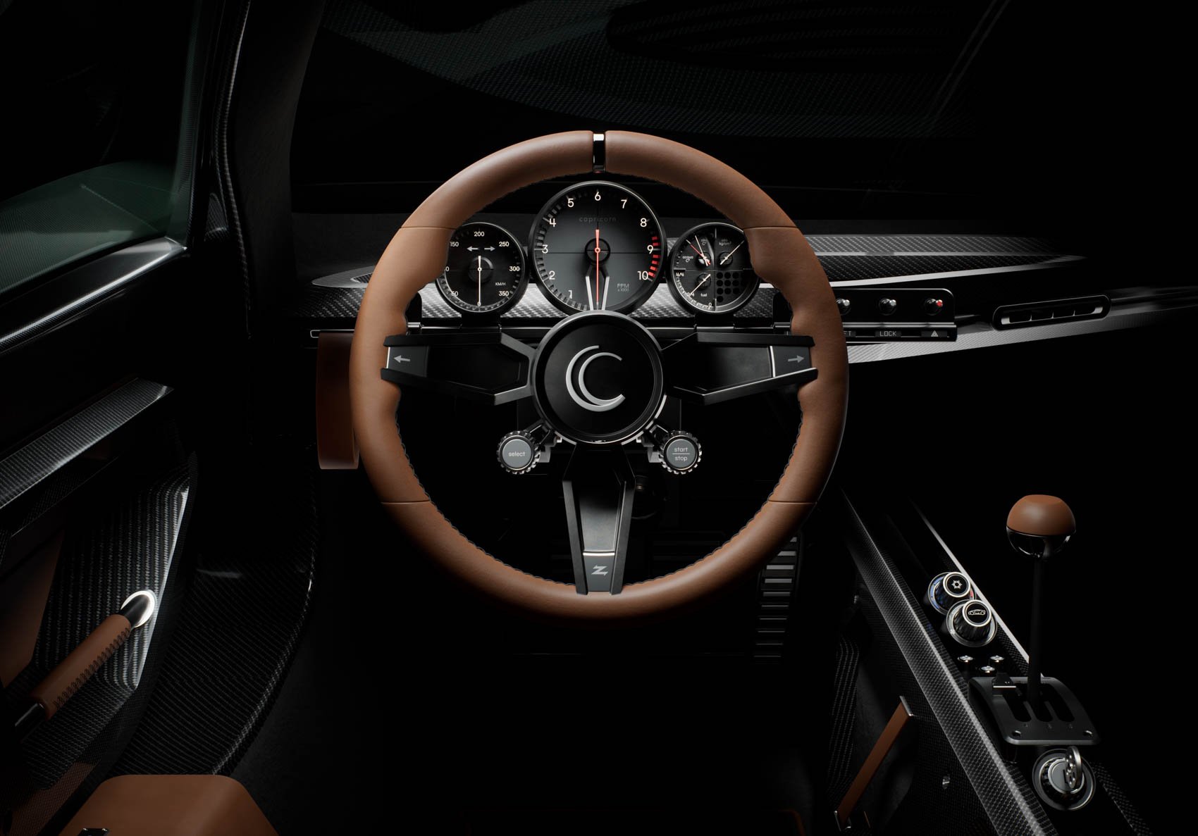 Capricorn 01 Zagato wnętrze