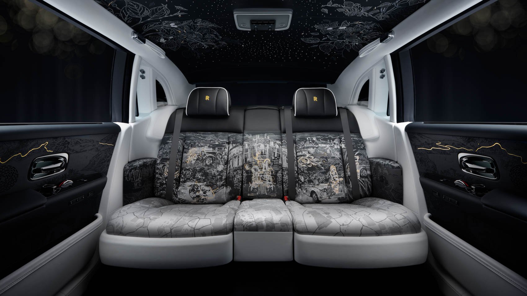 Rolls-Royce Phantom Centenary Private Collection wnętrze