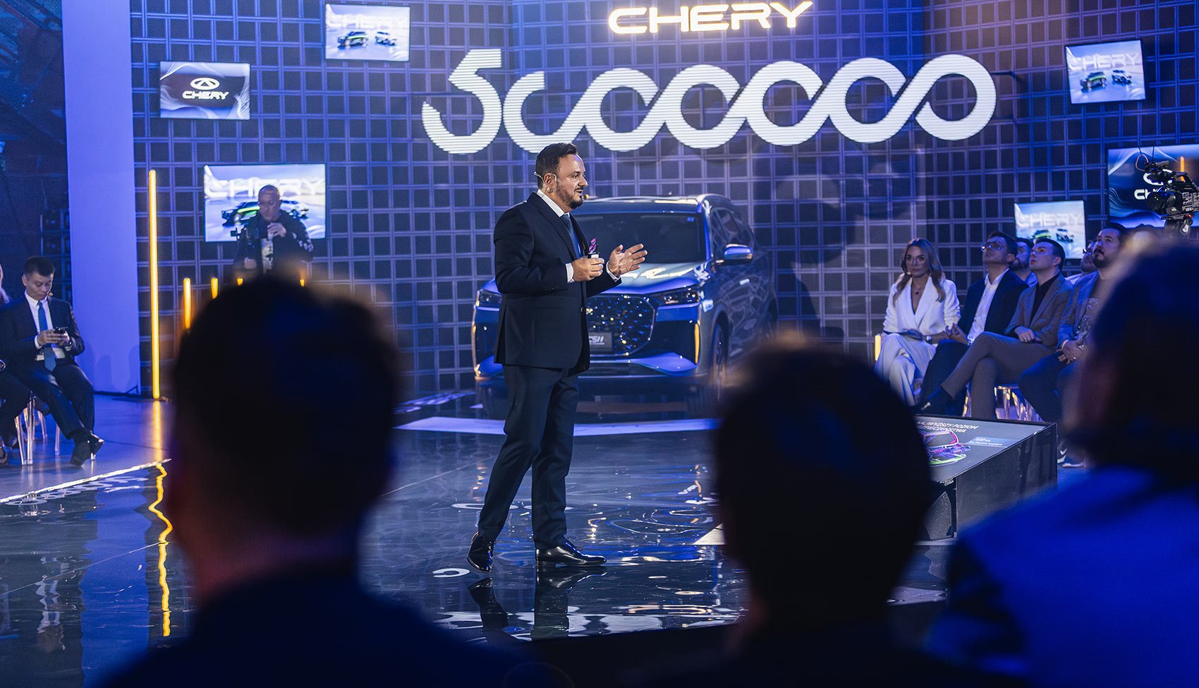 Święto marki Chery – uroczysta prezentacja w Warszawie Przemówienie przedstawiciela Chery podczas jubileuszowego wydarzenia z okazji 5 mln wyprodukowanych aut