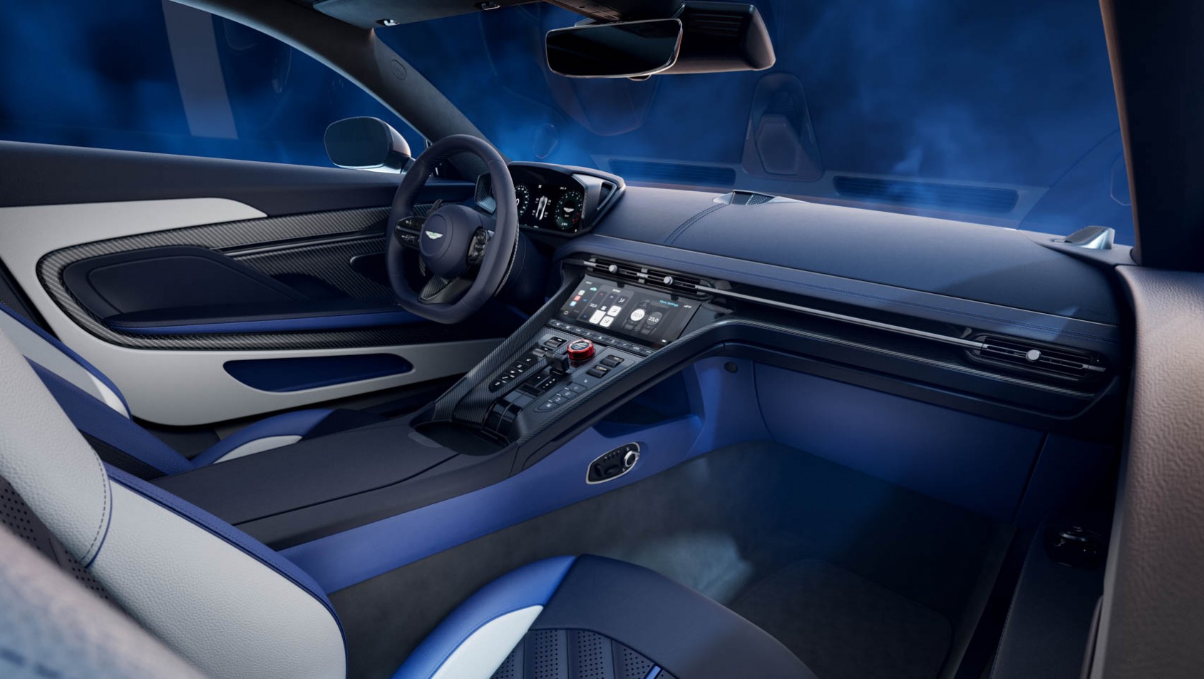 Aston Martin DB12 S kokpit