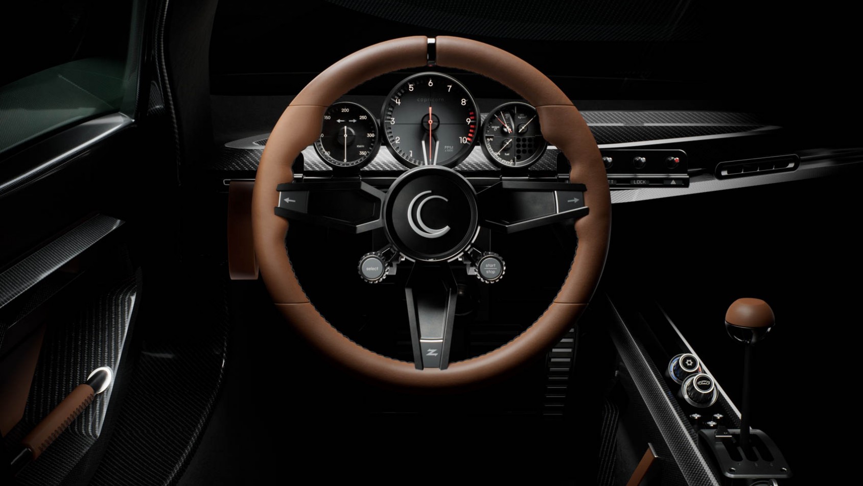 Capricorn 01 Zagato wnętrze