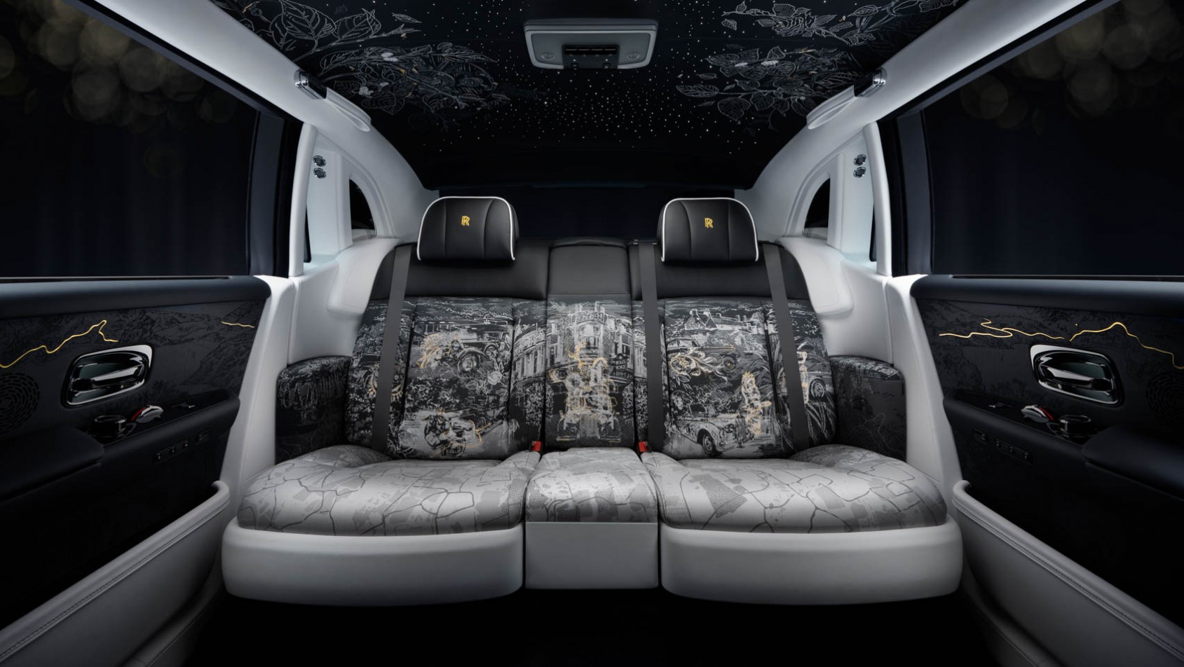 Rolls-Royce Phantom Centenary Private Collection wnętrze