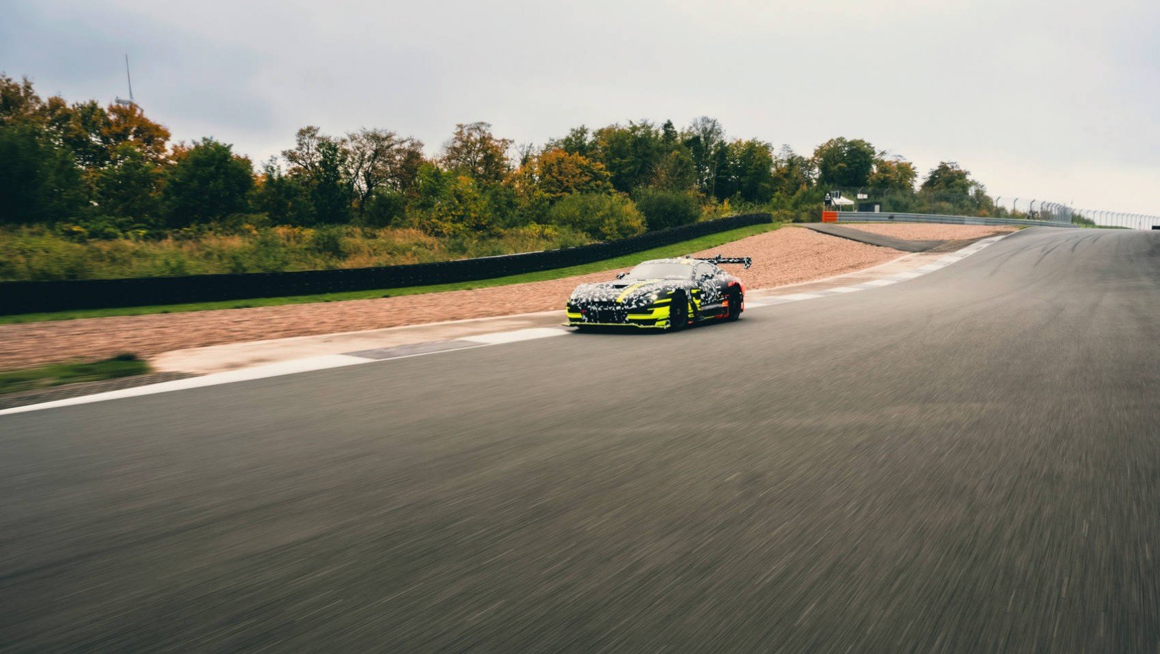 Mercedes-AMG GT Track Sport kamuflaż