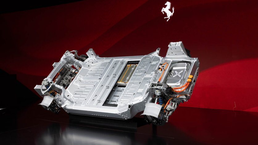 Ferrari Elettrica EV platforma