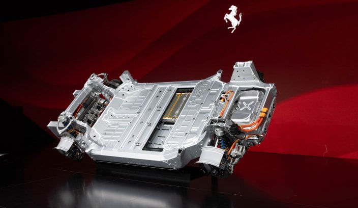Ferrari Elettrica Ferrari Elettrica EV platforma