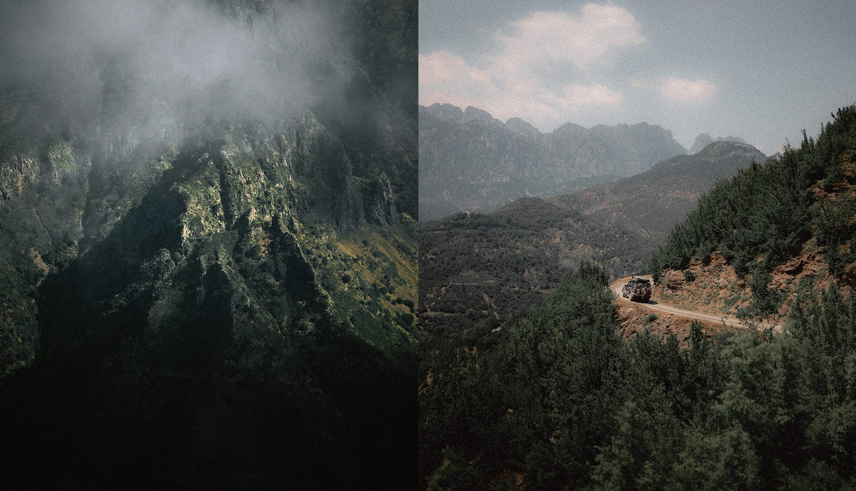 Land Rover Discovery Bartka Kołaczkowskiego na trasie przez Góry Północnoalbańskie, zwane Alpami Albańskimi