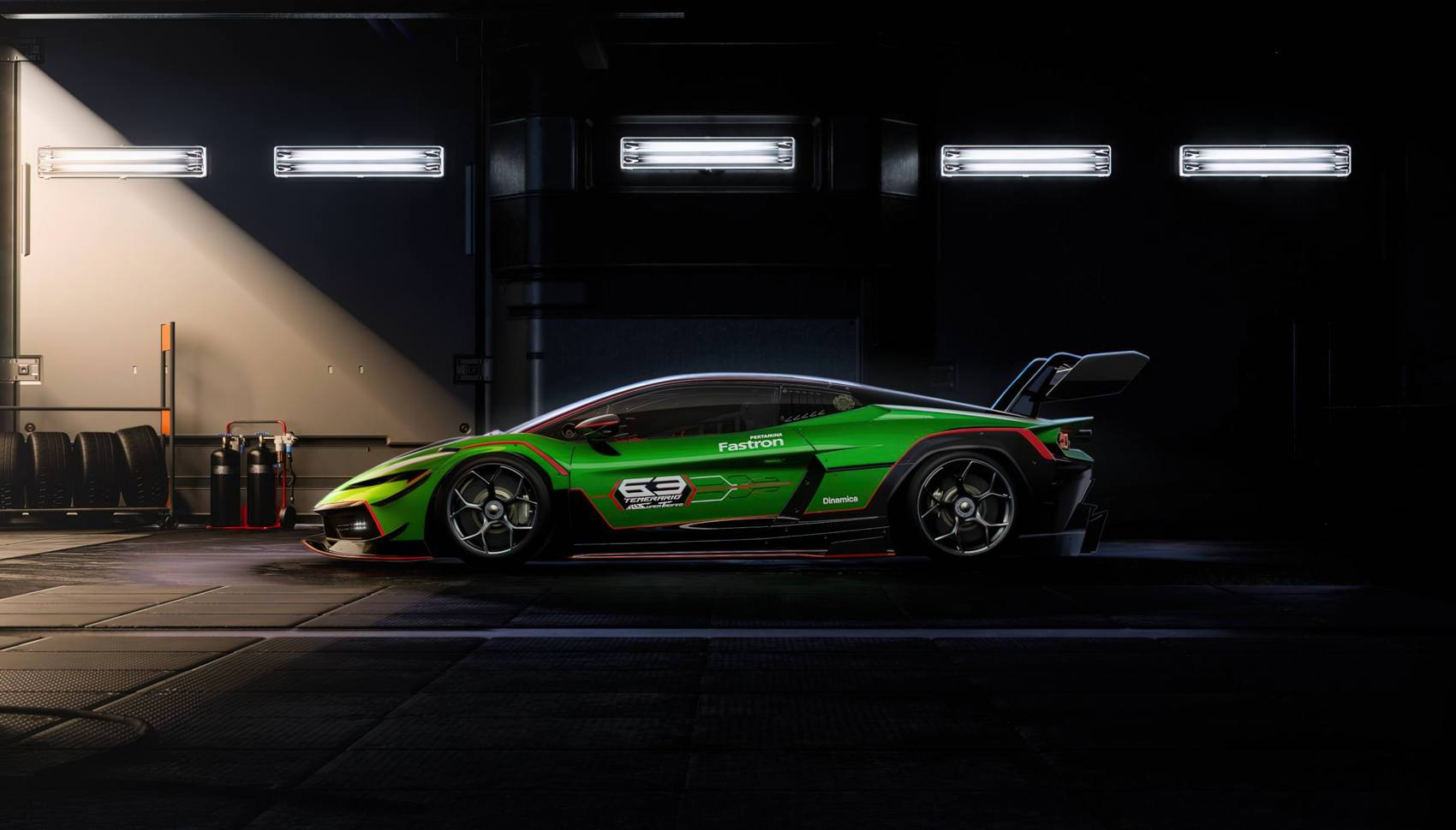 Lamborghini Temerario Super Trofeo profil