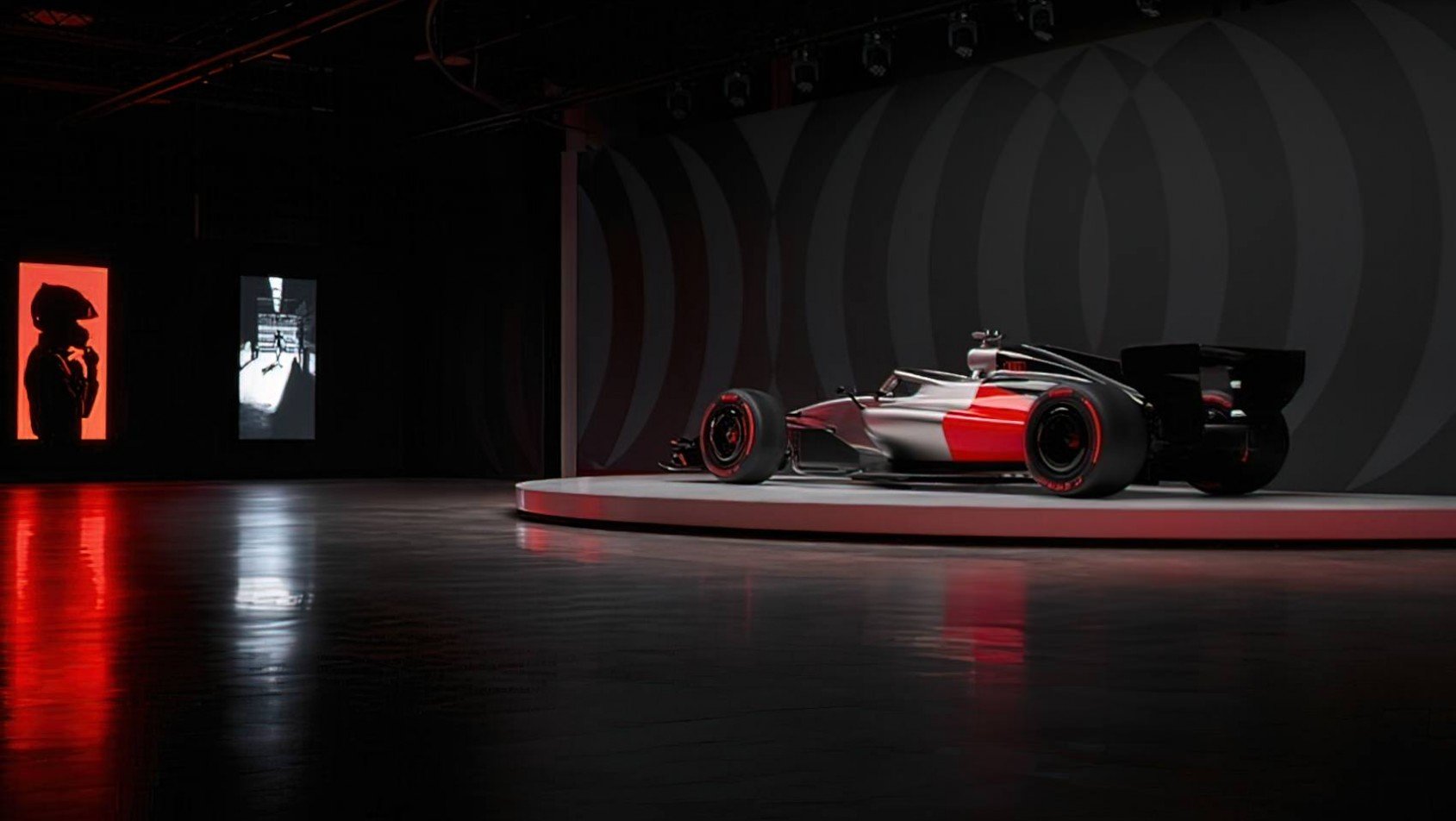 Audi F1 kolorystyka