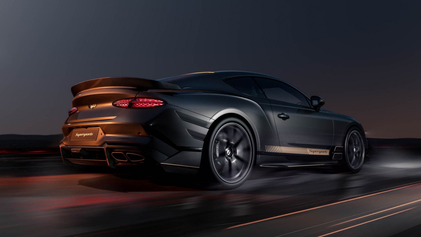 Bentley Continental GT Supersports design tył