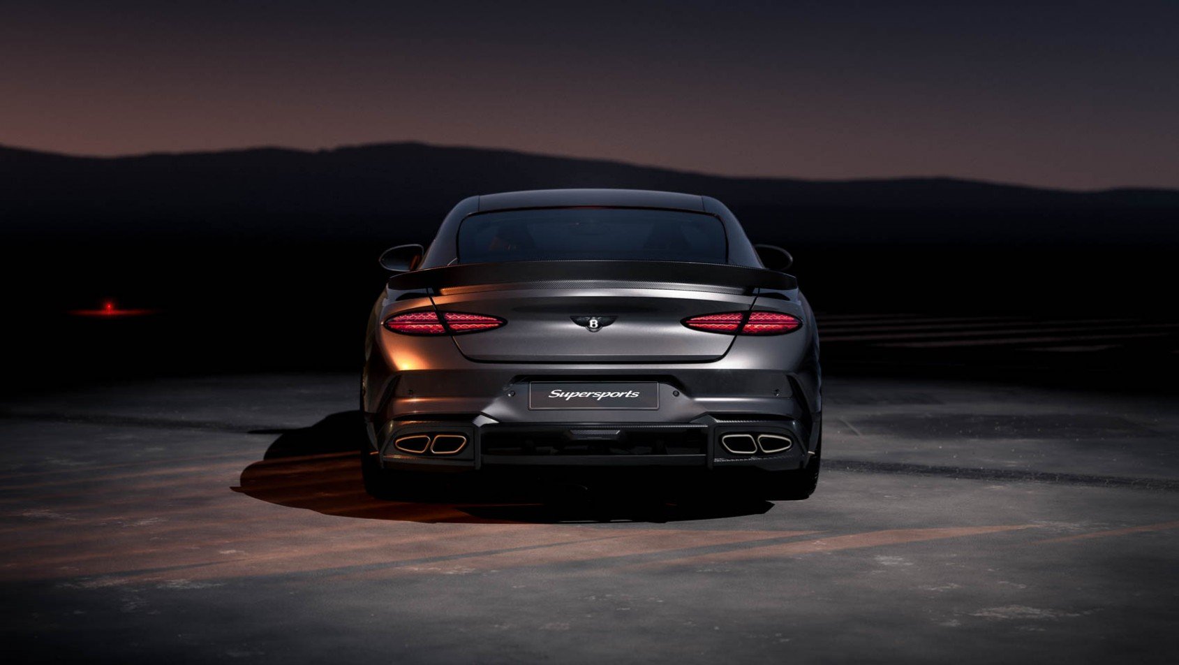 Bentley Continental GT Supersports tył