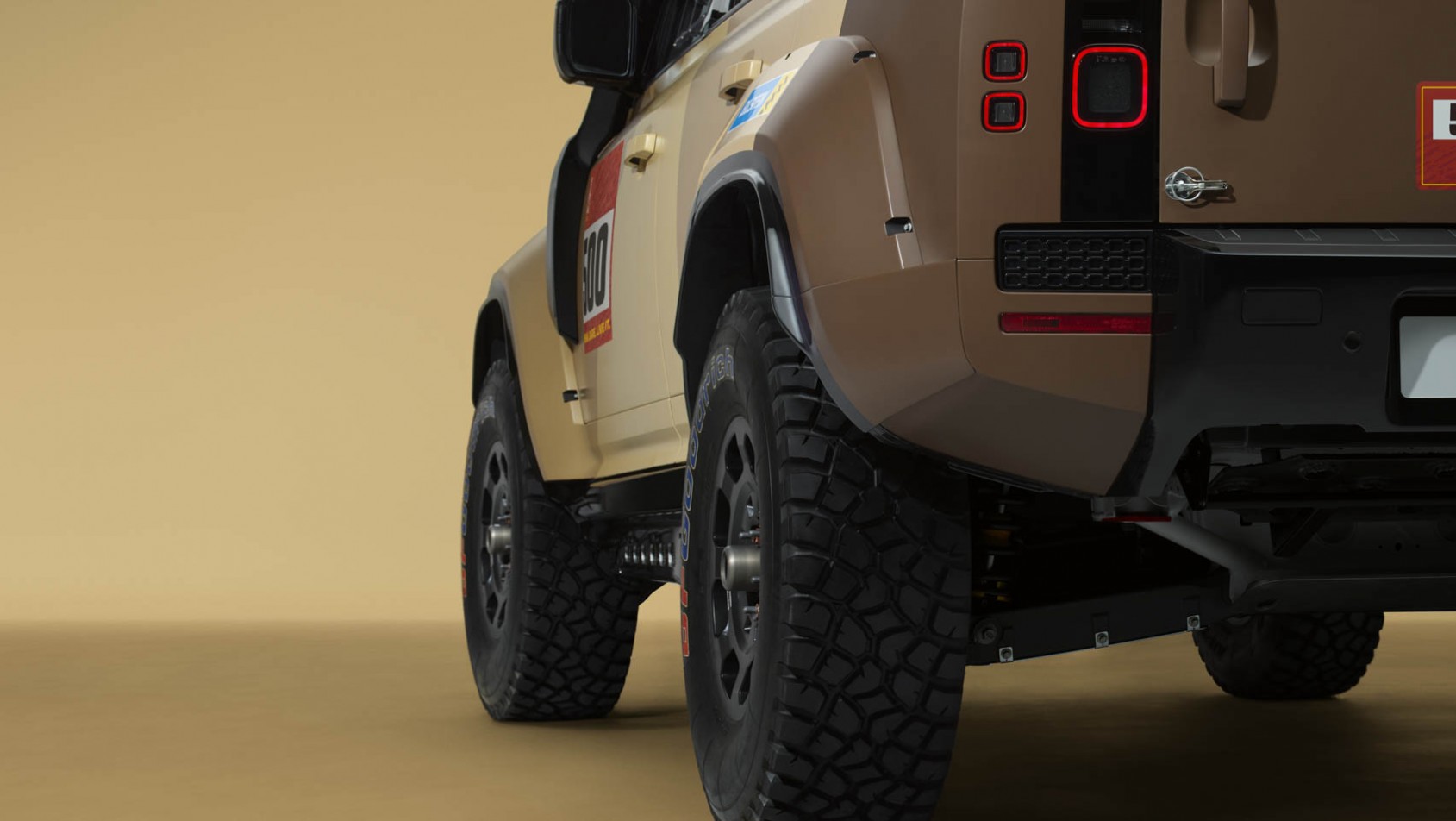 Land Rover Defender Dakar D7X-R modyfikacje