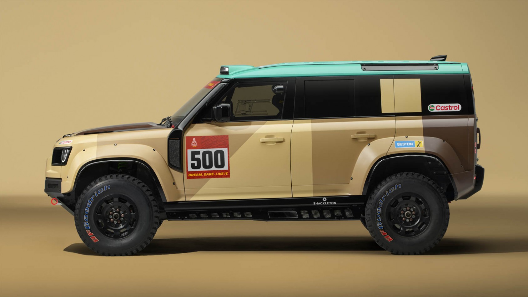 Land Rover Defender Dakar D7X-R malowanie