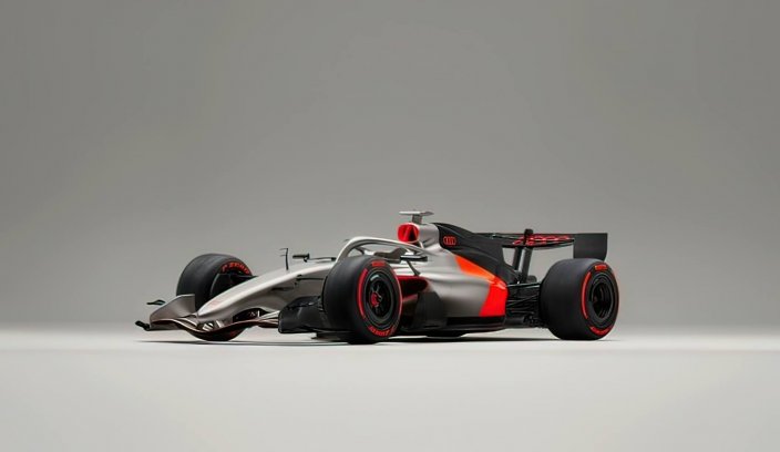 Audi F1 malowanie